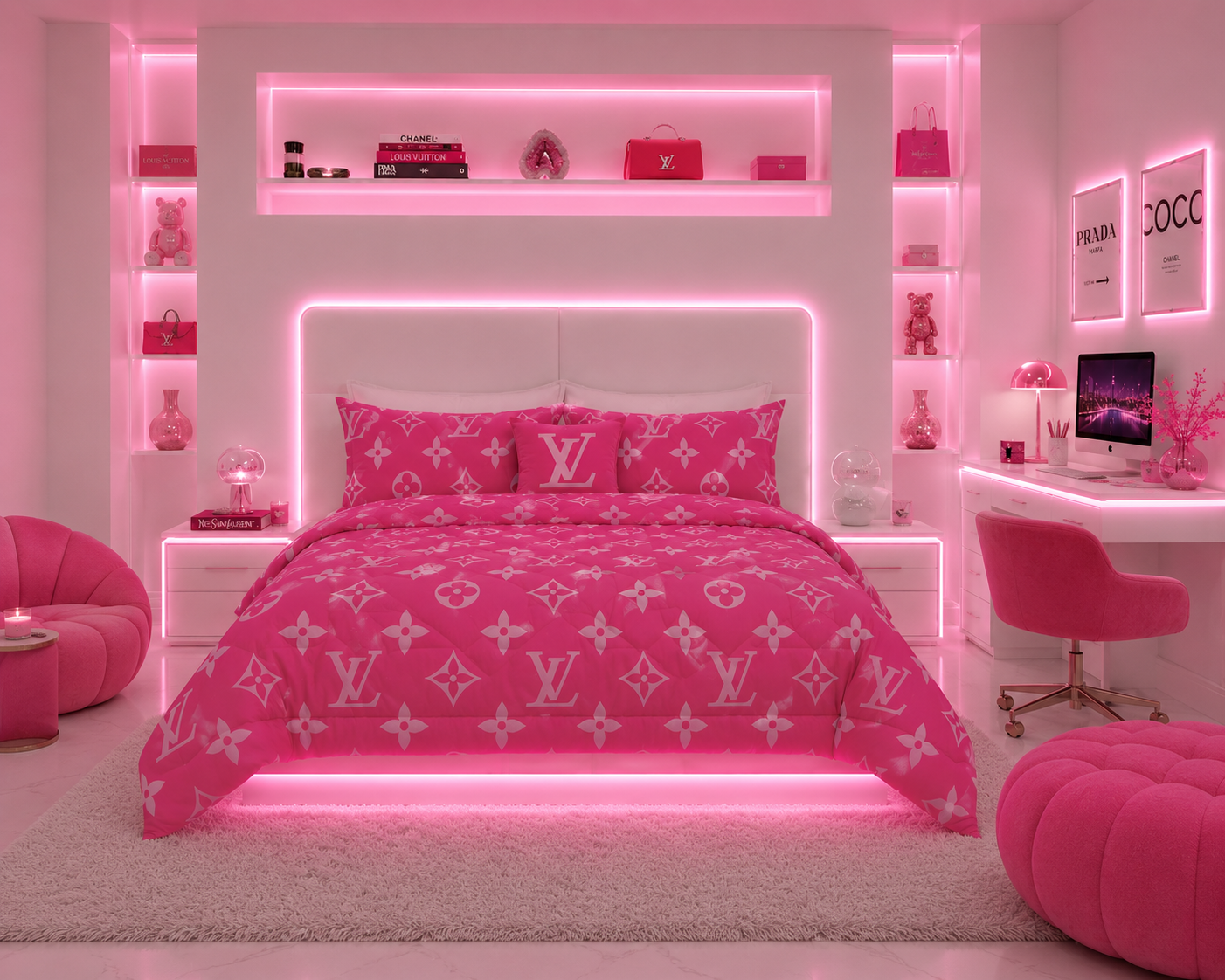 Pink Opulence Comforter