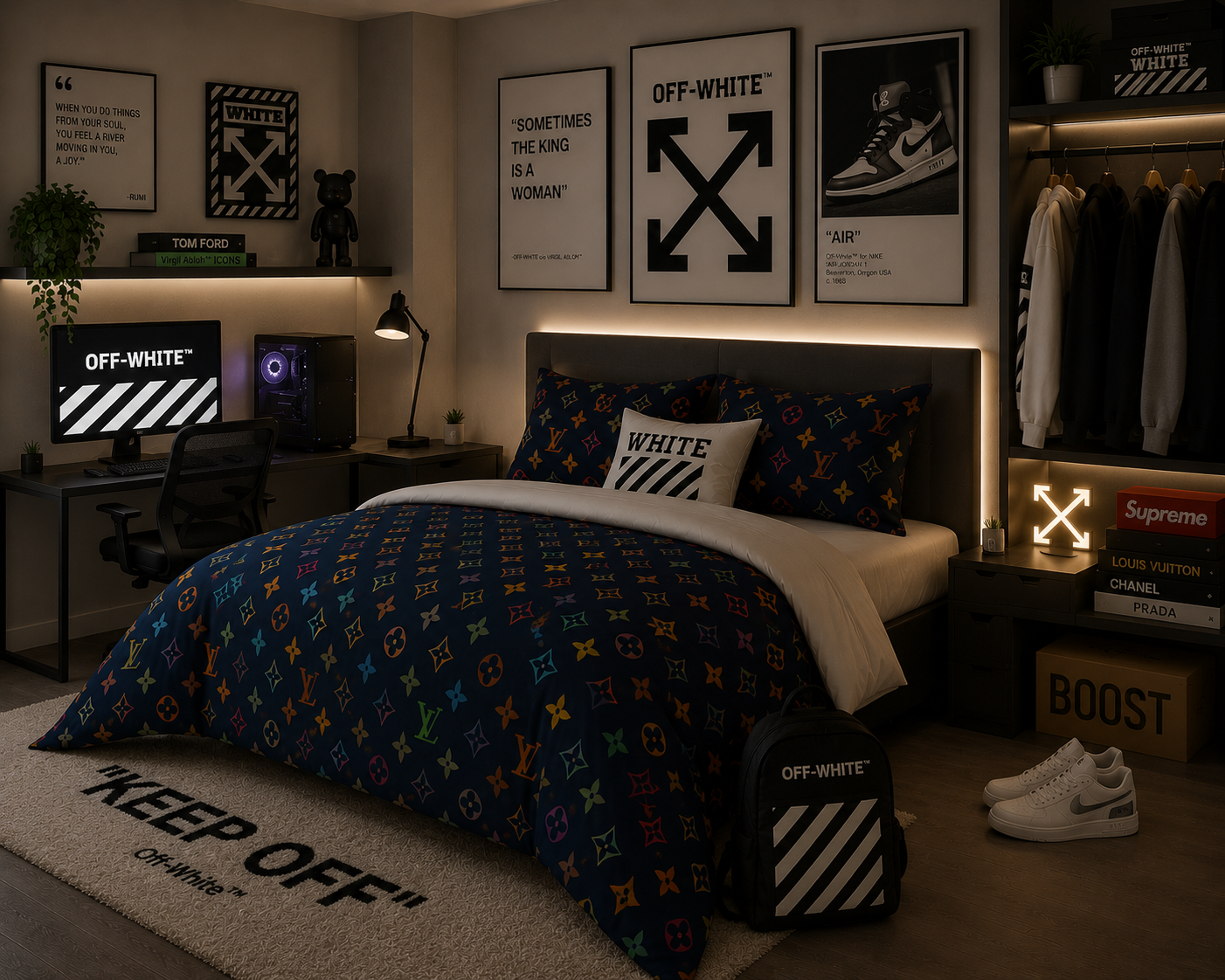 Monogram Nights Comforter