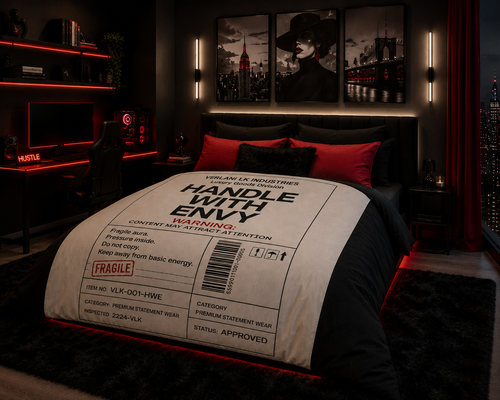 Handle With Envy comforter