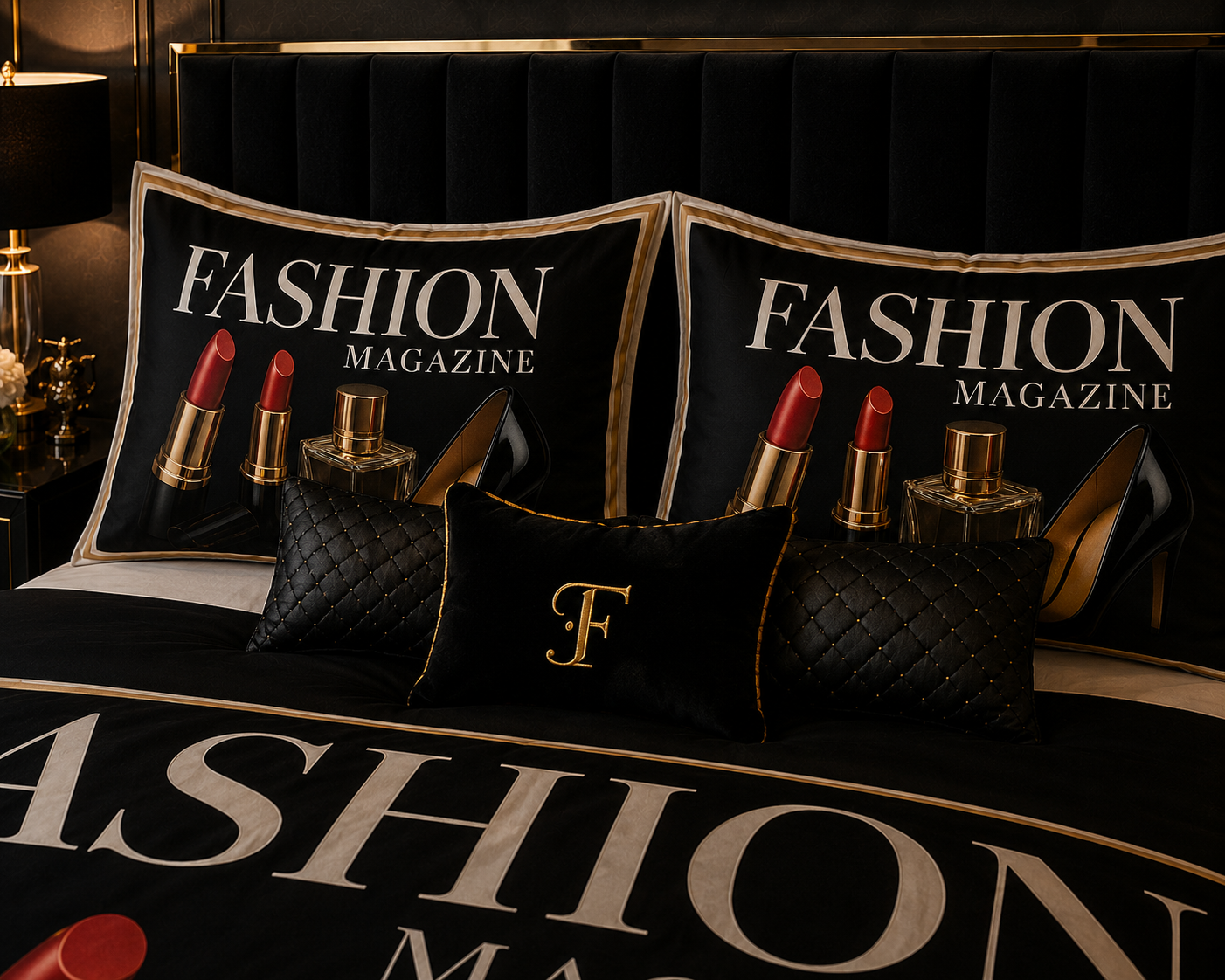 Fashion Magazine Glam, Comforter