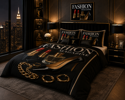Fashion Magazine Glam, Comforter