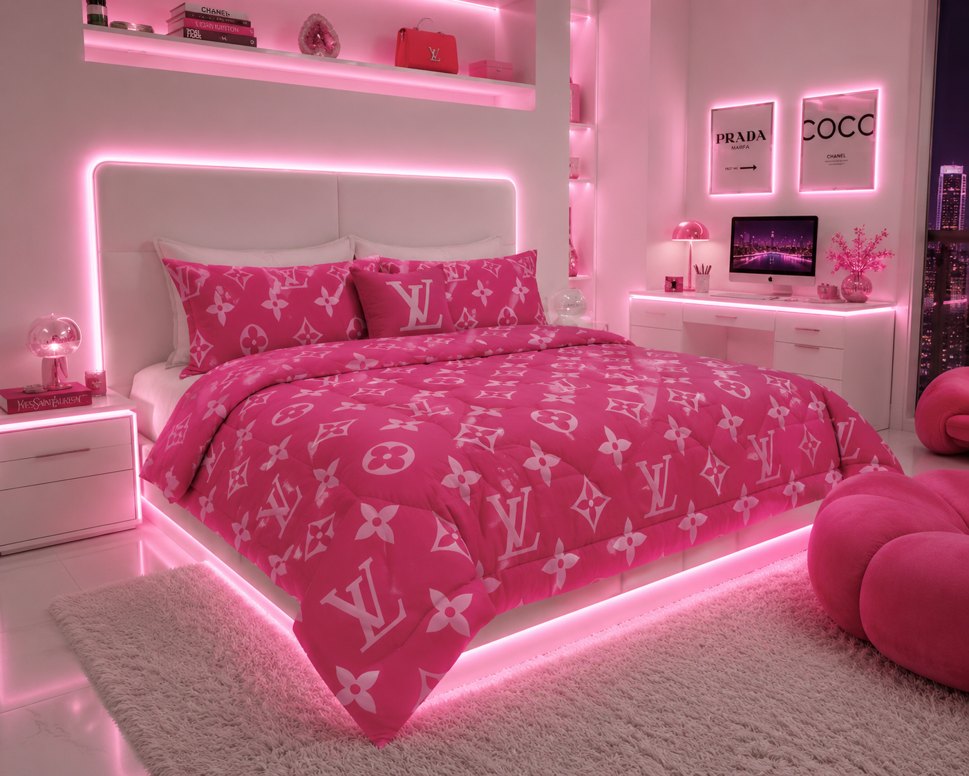 Pink Opulence Comforter